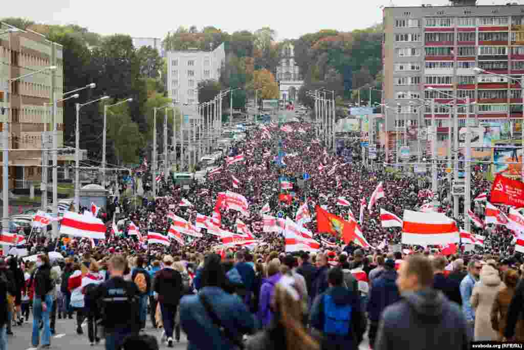 Марш в Минске