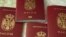 Serbia - ilustrative photo: Serbian passport. 