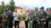 На Прохоровском поле отслужили молебен с иконой Сталина 