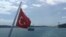 Turkey, flag, Bosphorus - 2019