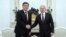 Moscow -  Vladimir Putin meets president of Kyrgyzstan Sooronbai Jeenbekov. November 29 2017