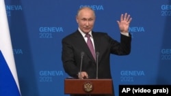At his June 16, 2021 press conference, Russian President Putin claimed that there had been "glimmers of trust" during his meeting with U.S. President Joe Biden.