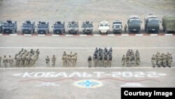 Учения войск ОДКБ в Кыргызстане в августе 2022 года
