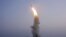 This picture taken on September 30, 2021 and released from North Korea's official Korean Central News Agency (KCNA) on October 1 shows a test-fire of a "newly developed" anti-aircraft missile carried out by the Academy of Defence Science of the DPRK.
