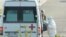 RUSSIA -- A person gets out of an ambulance upon the arrival at a hospital for patients infected with the coronavirus disease (COVID-19) on the outskirts of Moscow, October 2, 2020