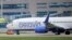 RUSSIA -- A Boeing 737-800 plane of Belarusian state carrier Belavia is seen at the Domodedovo Airport outside Moscow, May 28, 2021