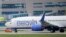 RUSSIA -- A Boeing 737-800 plane of Belarusian state carrier Belavia is seen at the Domodedovo Airport outside Moscow, May 28, 2021