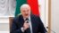 BELARUS -- Belarusian President Alyaksandr Lukashenka peaks during a meeting with Commonwealth of Independent States officials in Minsk, May 28, 2021