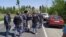 Kyrgyzstan, Batken - conflict on the border of Kyrgyzstan and Tajikistan, the village of Kok-tash, 29 April 2021