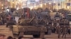 Новейший российский танк заглох на репетиции парада Победы 