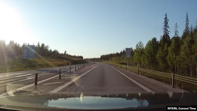 Дорога "2+1" в Швеции