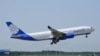 Belarus - Presentation by the Belarusian state-owned company Belavia of an Airbus 330-200 aircraft brought in violation of sanctions of EU. Minsk, 6JUN2025