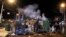 BELARUS - People attend a rally following the presidential election in Minsk, Belarus August 11, 2020