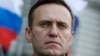 Russian opposition leader Aleksei Navalny taking part in a Moscow march in memory of murdered Kremlin critic Boris Nemtsov on February 29, 2020 