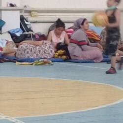 Эвакуированные жители сел в окрестностях Сардобинского водохранилища