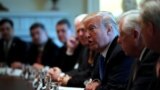 U.S. -- U.S. President Donald Trump holds a bipartisan meeting with legislators on immigration reform at the White House in Washington, U.S. January 9, 2018