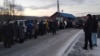 Очередь за продуктами в Туре