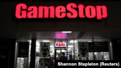 Магазин GameStop в Нью-Йорке