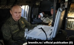 Владимир Путин на учениях Запад-2025 в Мулине