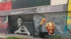 Граффити с Навальным в Женеве