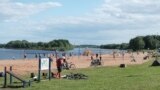 Городской пляж в Великом Новгороде
