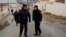 AZERBAIJAN - Police officers block a road near the scene of a fire which broke out in a drug abuse treatment center in Baku, Azerbaijan March 2, 2018