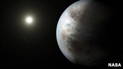 Kepler-452b – "Земля 2.0", иллюстрация художника NASA