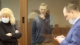 Алексей Навальный в суде по делу о клевете на ветерана, 16 февраля 2021 года. Фото: Reuters