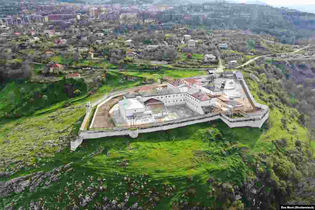 NAGORNO-KARABAKH -- The fortress walls surrounding the historical center of Susa (Shushi)