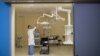 TSKHINVAL, SOUTH OSSETIA - AUGUST 9, 2018: A doctor at the Republican somatic hospital. During the 2008 Georgia - South Ossetia military conflict, the hospital was exposed to shellfires, causing the doctors to work in the basement. Sergei Bobylev/TASS Юж