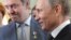 Russia -- President Vladimir Putin (R) presents a Hero of Labor award to Mariinsky theatre director Valery Gergiyev during an awards ceremony in St. Petersburg, 01May2013
