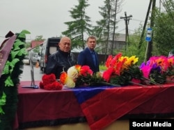 Похороны погибшего в Украине Алексея Панкагира из Эвенкии