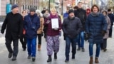 Марш памяти Бориса Немцова в Нижнем Новгороде в феврале 2019 года. Фото: Дмитрий Митрохин