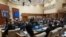 Kazakhstan - Majilis deputies in the meeting hall. Astana, 5September2018