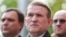 UKRAINE – Viktor Medvedchuk, head of the political council of Ukraine's Opposition Platform - For Life political party, is seen outside Kyiv's Pechersky District Court ahead of a hearing. Kyiv, October 12, 2021
