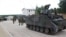 Lithuania -- Lithuanian army soldiers take part in an exercise following the official opening of a military training centre for urban warfare in Pabrade, August 30, 2016