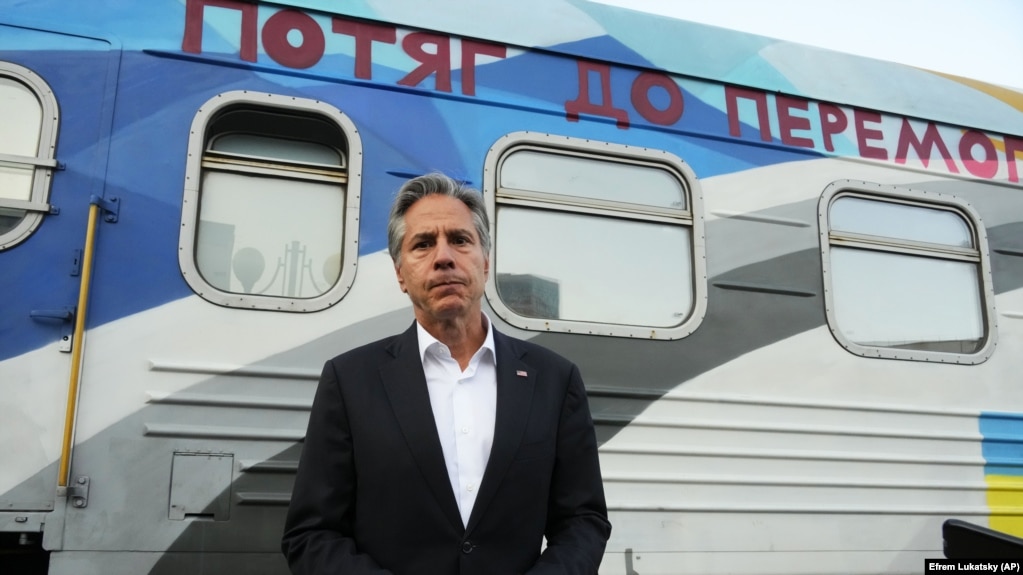 Госсекретарь США Энтнони Блинкен прибыл в Киев