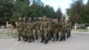 Turkmenistan. weekly photos 37th week. soldiers are army making training on street