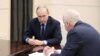 Президент России Владимир Путин и председатель Следственного комитета Александр Бастрыкин