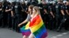 В Киеве прошел ЛГБТ-прайд