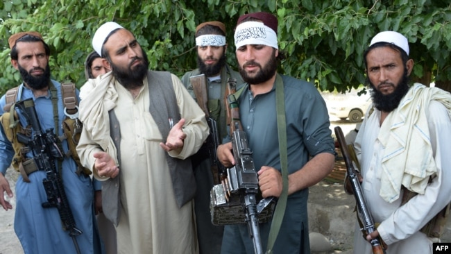 Талибы в окрестностях Джалалабада