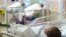 newborn baby in the hospital