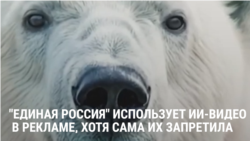 Медведи на Красной площади: "Единая Россия" использует AI-видео в своей политической рекламе