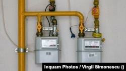 Счетчики учета потребления газа в квартирах Румынии