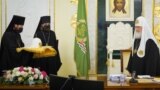 Заседание Синода РПЦ 29 декабря 2021 года, на котором было принято решение о создании Африканского экзархата. Фото: пресс-служба Московской патриархии (священник Игорь Палкин)