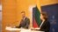 LITHUANIA - Gabrielius Landsbergis and Sviatlana Cichanouskaja