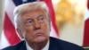 US President Donald Trump looks on during bilateral meeting at the Trump Turnberry Golf Courses, in Turnberry south west Scotland on July 28, 2025.