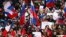 Russia -- A concert marking the seventh anniversary of Russia's annexation of Crimea at Luzhniki Stadium in Moscow
