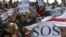BELARUS – Belarus women protest against the presidential election results during women's peaceful solidarity action in Minsk, Belarus, 19 September 2020