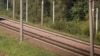 Belarus - Train on the railroad. Ratamka, 15Sep2016